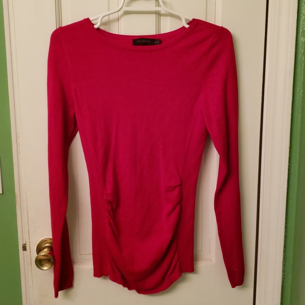 red sweater